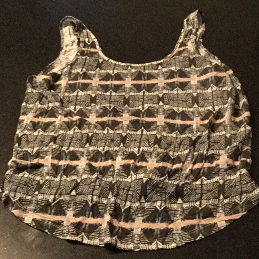 Joe’s linen low back tank top
